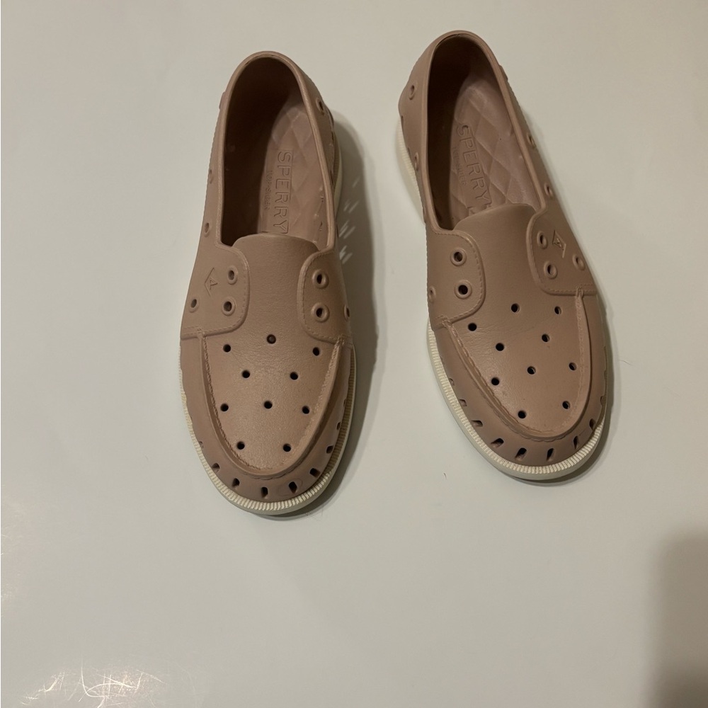 Sperry Float Blush Pink Foam Lightweight Slip-On Boat Shoes Womens Size 10 Men 8